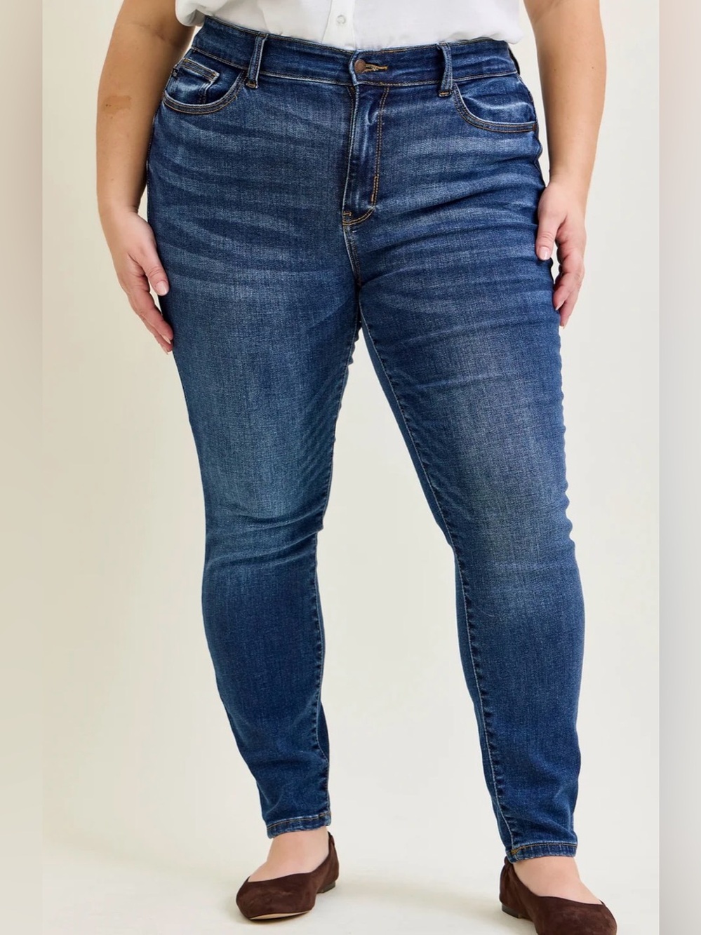 Judy Blue Plus Curvy Skinny Jeans Comfort Stretch NWT Boutique
